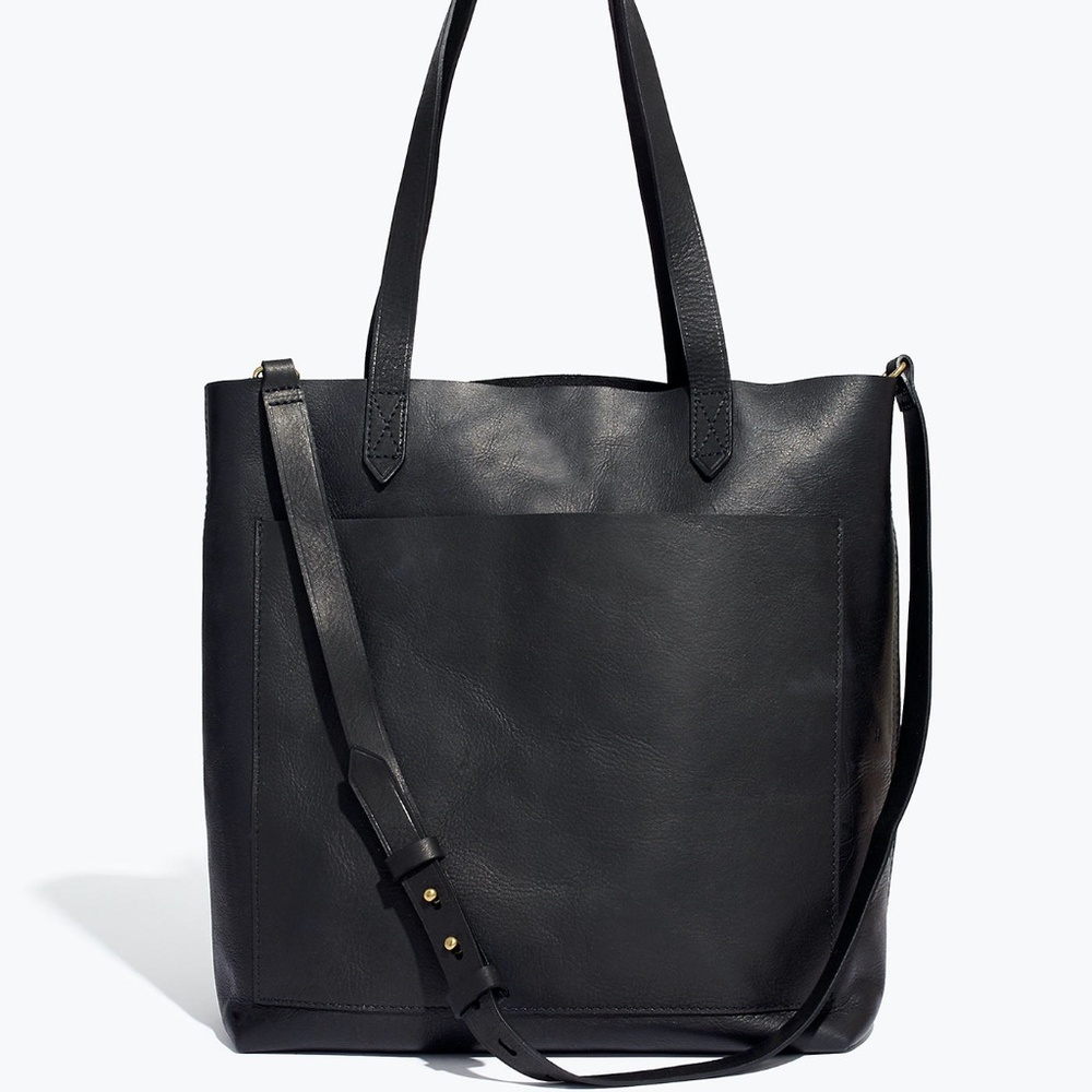 Madewell Medium Transport Tote Black